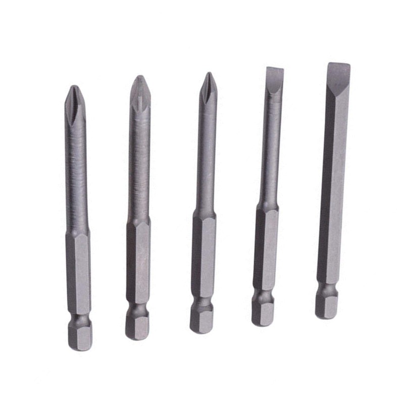 Blue Spot Tools 14123 5 Piece 75mm (3") Screwdriver Bits