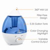Crane Personal Ultrasonic Cool Mist Humidifier for Kids Bedroom, Adjustable