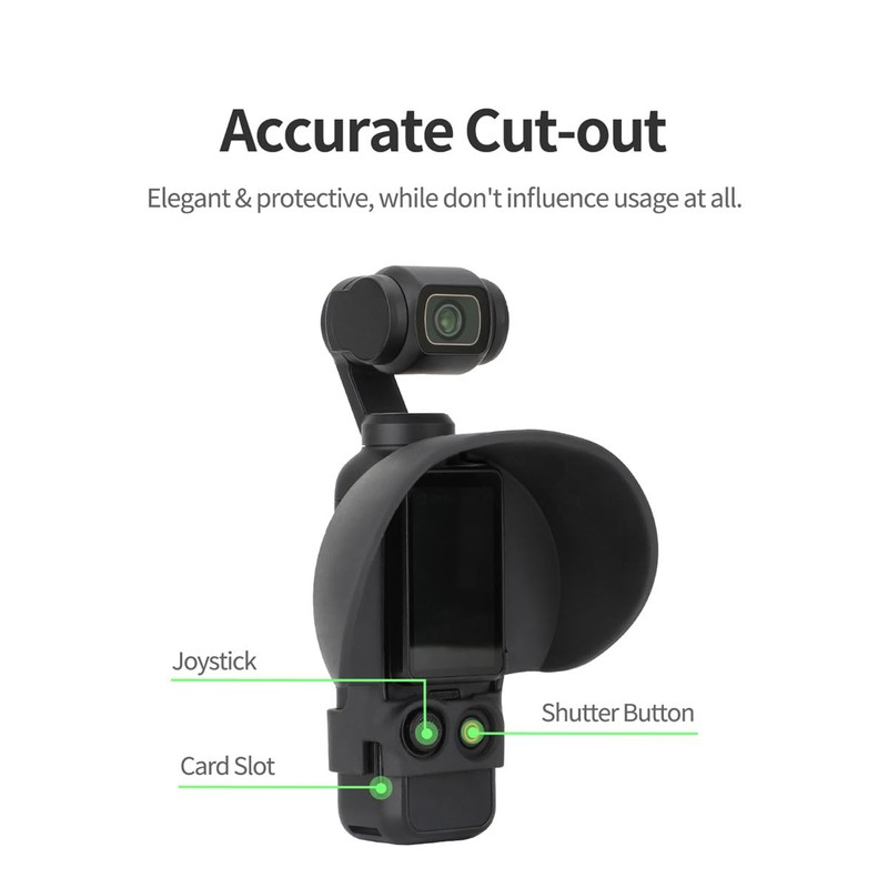 Gimbal Camera Accessories Pocket 3 Screen Sun Shade Cover, Camera