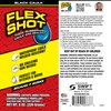 Flex Shot, 8 oz, Black, Flexible Rubber Silicone Sealant, Waterproof