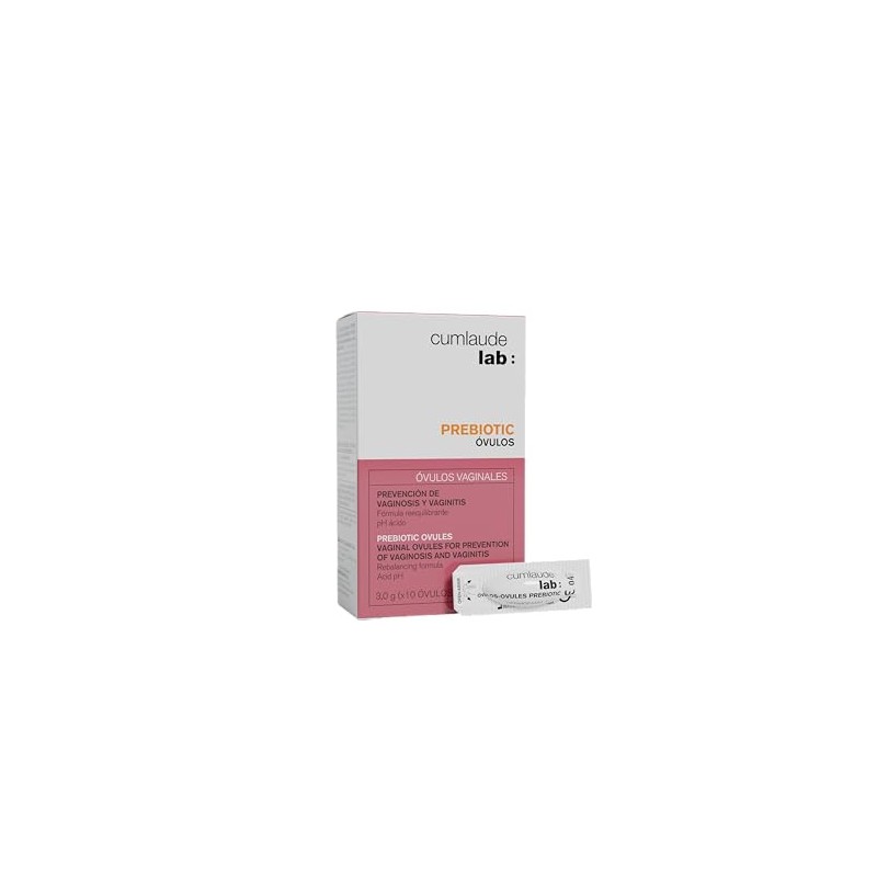 Cumlaude Prebiotic Óvulos Vaginales 3Gx10 Óvulos