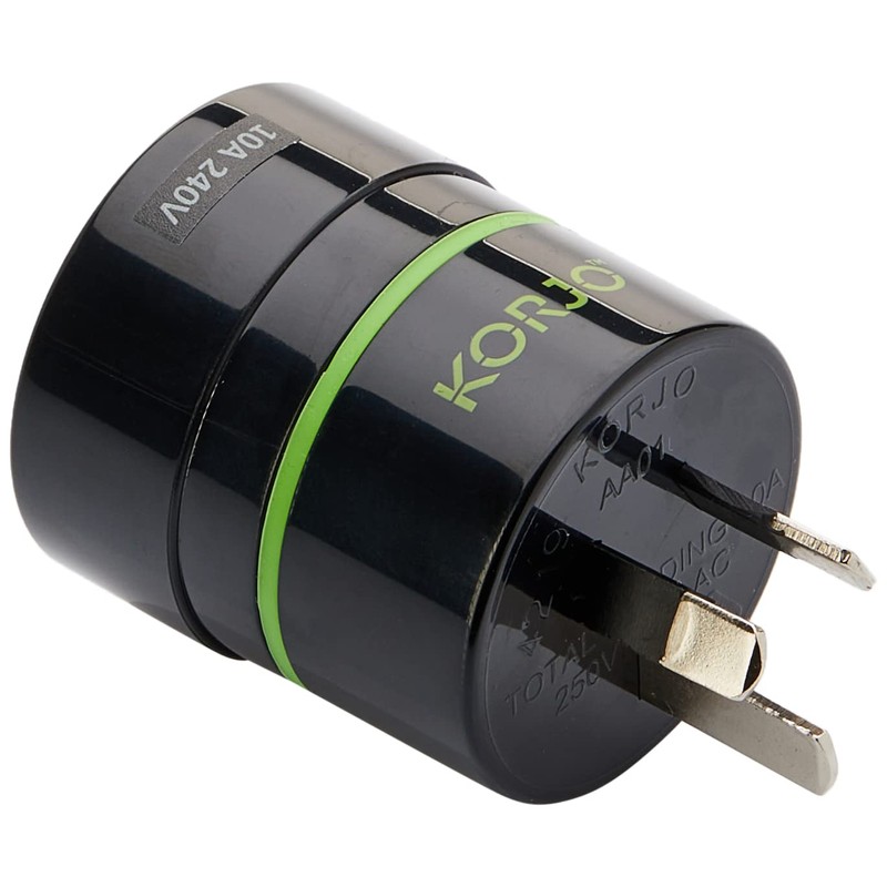 Korjo AU Travel Adaptor, for US and EU Appliances, Use