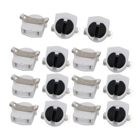 uxcell 15Pcs T5 Fluorescent Light Holder G5 Base Single Head Tombstone Lamp Socket AC 500V 2A for LED Fluorescent Tube