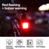 Intelligent Bike Tail Light Waterproof Rechargeable Intelligent Bicycle Brake Induction