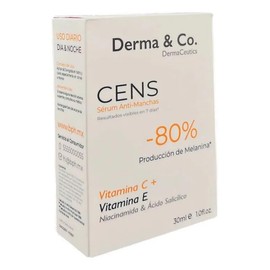Sérum Derma&co. Derma Cens Anti-manchas 30 Ml. Todo Tipo De Piel Día/noche