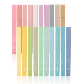 Mr. Pen- Aesthetic Highlighters, 20 pcs, Chisel Tip, Pastel Colors, No Bleed Bible Highlighter Pastel, Assorted Colors