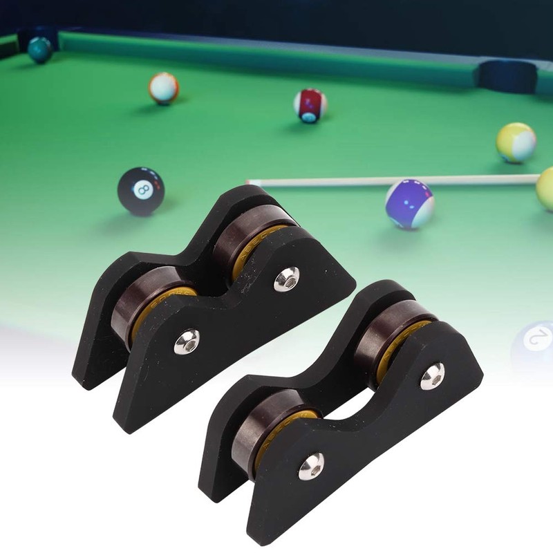 Pool Billiard Cue Roller 2Pcs Lightweight Pool Billiard Cue Snooker
