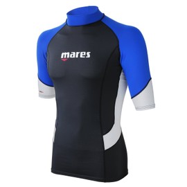 Mares Mens Trilastic Shorts, Men, 412552, Black/Blue/White, S