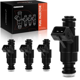 A-Premium Fuel Injectors Compatible with TT Quattro 2003 2004 2005 2006 1.8L, Gas, Set of 4, Replace# 06A906031BC