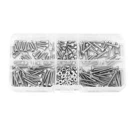 M2.5 Screw Set, Hex Socket Bolts, Multi-purpose, Hex Socket Screw Screws, Storage Case, 210 pcs, M2.5 Electronic Products