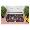 Calloway Mills AZ900082436 Pineapple Heritage Rubber Doormat, 2' x 3'