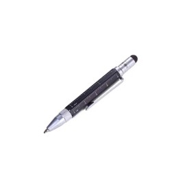 Troika 트로이카 미니 볼펜 멀티툴 블랙 PIP25/BK 리필심2개포함 Troika Mini Ballpoint Pen Multitool Black PIP25/BK with 2 Refills Included