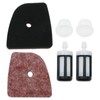 UOIENRT 4149-120-1800 2 Set Air Filter Kit Replacement for Stihl