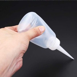 뾰족 공병 화장품 소분 줄눈시공 반투명 용기 반투명스포이드 Pointed Applicator Cosmetic Dispensing Semi-Transparent Container Semi-Transparent Dropper