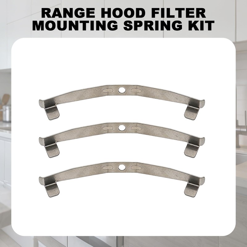 SR169016 Range Hood Filter Mounting Spring Kit Fit for Broan