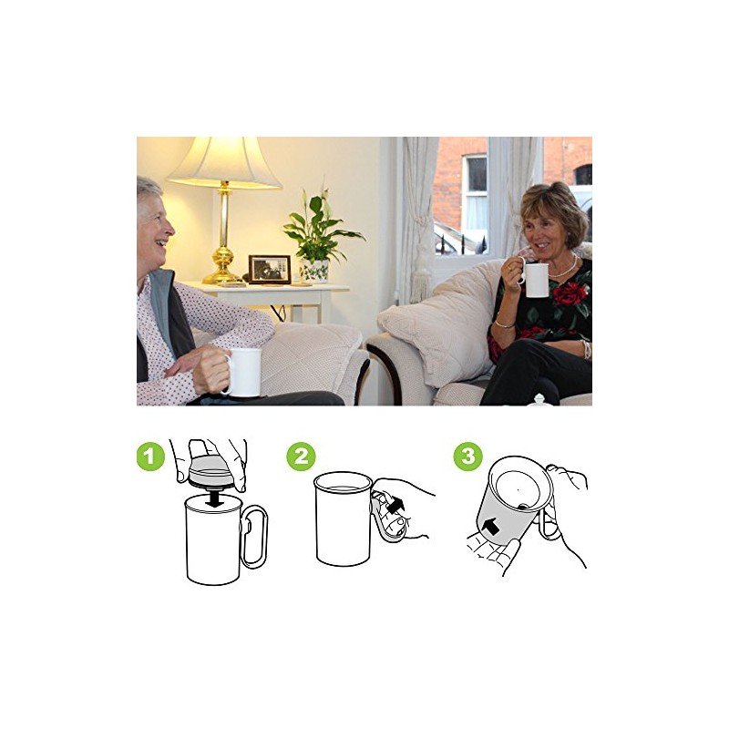 NRS Healthcare NRS Healthcare Hand Steady Mug with Easy Drinking