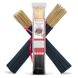 Dragons Blood Exotic Incense Sticks 11 Inch - Bulk 1 Bundle 85 to 100 Sticks - Natural 11" Long Lasting Aroma That Burns for 45 to 60 Minutes.