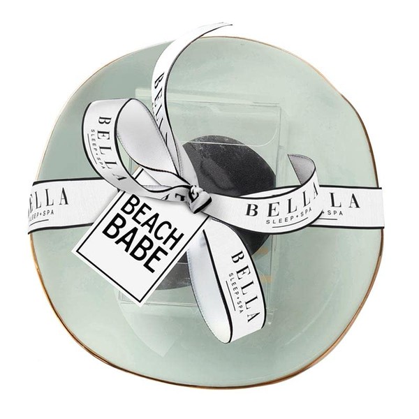 Bella Sleep + Spa Makeup Small Black Blending Sponge with