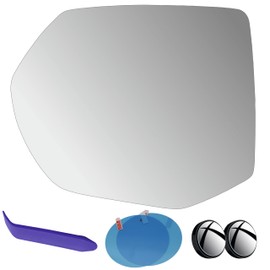 EAP Driver Side Mirror Glass Compatible with Tahoe, Yukon, Escalade, Suburban 2021-2025, Heated Without Auto Dimming 84642720 84315164 GM1324216