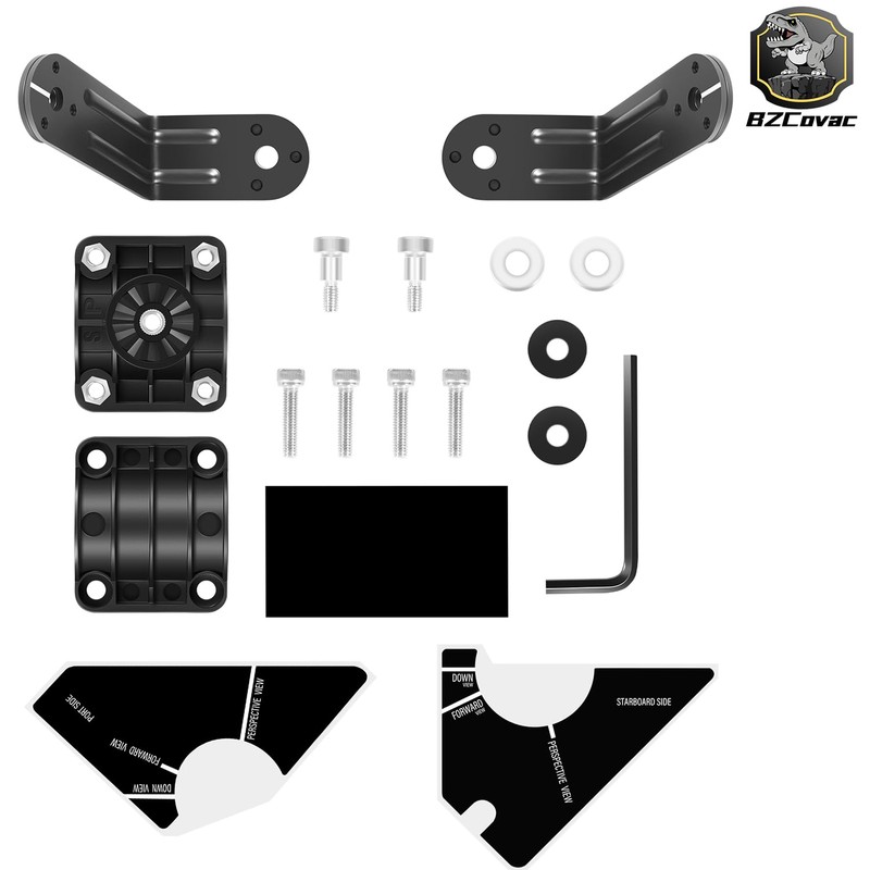 Perspective Pole Mount for Garmin LiveScope LVS32, Compatible with GPSMAP