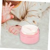 Minkissy 4pcs Body Powder Puff Box Powder Puff Container for