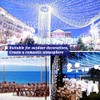 KNONEW Outdoor Christmas Lights 1000 LED 403ft String Lights 8