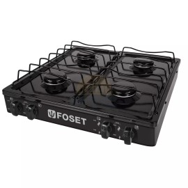 Foset PAGA-4N 4-burner rim gas grill, black
