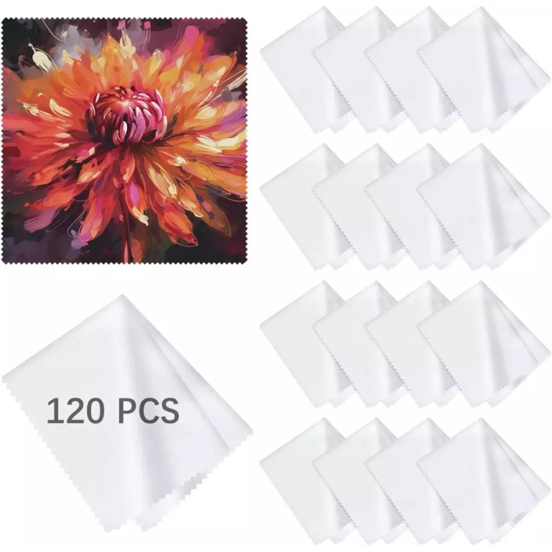 Silverware 안경용 극세사 청소포 120팩 5.5 x5.5 승화 실버웨어 카메라