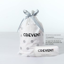 CREVENT Lightweight, Cosy, Plush, Fluffy, Warm Fleece Baby Blanket for Girls, Toddlers, Cot, Pram, Pink Heart, 75 x 100 cm