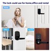 Smart Door Lock, Keyless, Fingerprint, SCYAN X2 Handle Lock with