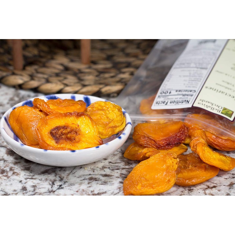 Bella Viva Orchards Dried California Yellow Nectarines, 1 lb of