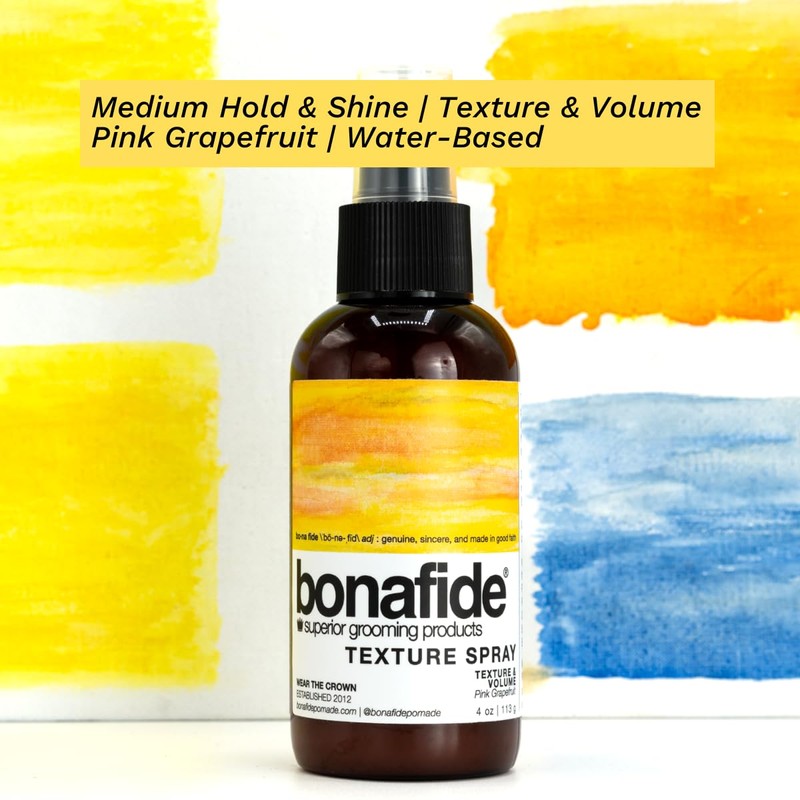 Bona Fide Pomade, Texture Spray, 4 fl. oz. | Texture