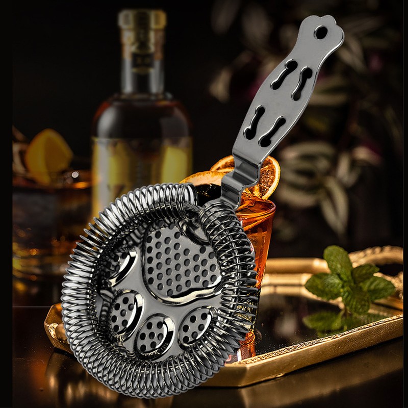 304 Stainless Steel Cocktail Strainer Bar Strainer Bar Tool Drink