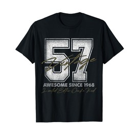 57 Year Old Gifts Vintage 1968 Limited Edition 57th Birthday T-Shirt