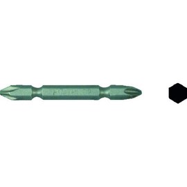 HiKOKI 0030-7641 Screwdriver Phillips Bit NO.2 Total Length: 1.8 inches (45 mm), Hex Shaft Width 0.25 inches (6.35 mm), Pack of 10