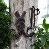 FTWDesign Cross knot wall hook, maritime decoration, cast iron