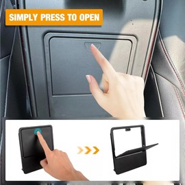 Compatible with Honda Accord 2023-2025 Multiple Compartments Center Console Secondary Armrest Lid Hidden Organizer Storage Insert Tray Storage Box Hidden Container For 11th Gen Accord 2023 2024 2025