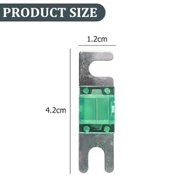 CGEAMDY Pack of 6 Mini ANL Fuse Multipack, Audio Video System Electronic Fuse, Mini ANL Fuse Pack, Small Fork Bolt Audio Fuse Plate (30A)