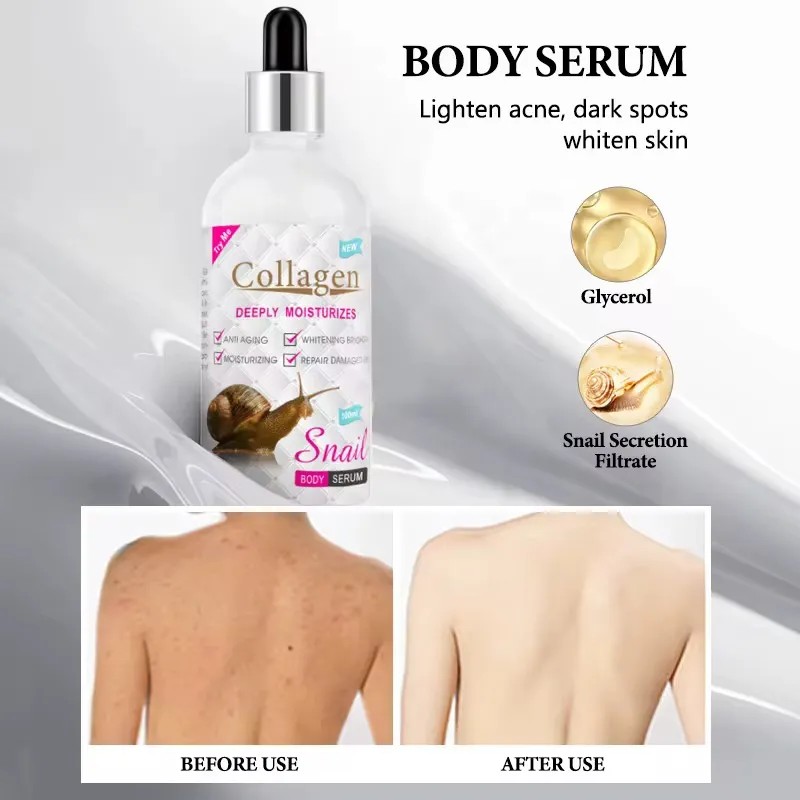 Cuidado Facial Colágeno Baba De Caracol, Rejuvenece Hidrata