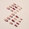 Gloss & Go 24 Reusable Artificial Fake Nail Set| Lightweight