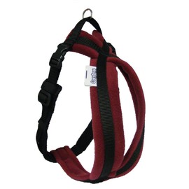 CosyDogs Fleece Dog Harness in Wine: Size 2