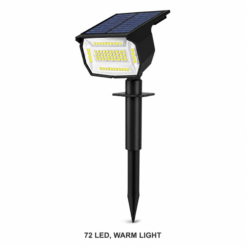 LED Solar Landscape Spotlight for Outdoor Lighting – IP65 Waterproof