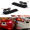 for 2013 2014 2015 Honda Civic Sedan Rear Bumper Reflector