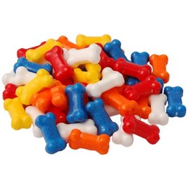 SweetGourmet Assorted Bonz Dog Bone Shaped Bulk Candy | (1 Pound)