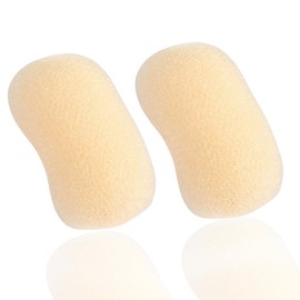 2Pcs Hair Padding, Hair Padding for Updos, Bump It Up Volume Hair Base,Hair Padding Tool, Fluffy Hair Maker Beehive Hair Style Tool for Women Girls DIY Hairstyles (Beige)