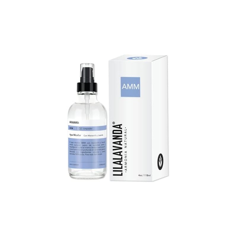 LilaLavanda – AMM Agua Micelar con Manzanilla y Lavanda –
