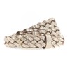 Vanzetti Women's Braided Belt 2.5 cm Braided Women's Belt, Metallic