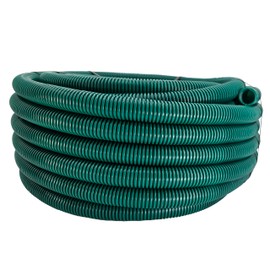 1/2" x 100 ft. ShurTek® Flexible Corrugated Green HDPE Non Split Tubing Wire Loom