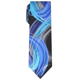 Jerry Garcia Collector's Edition Men's Juggling Show Artwork Neck Tie - Blue