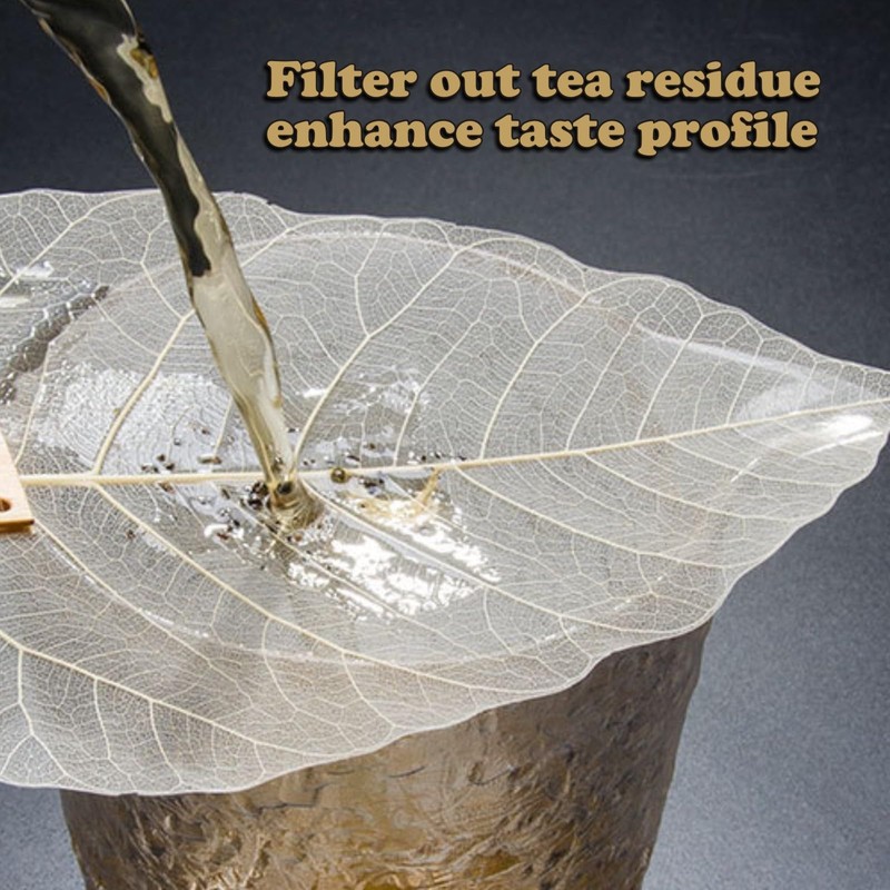5 PCS Natural Pipal Leaf Tea Infuser